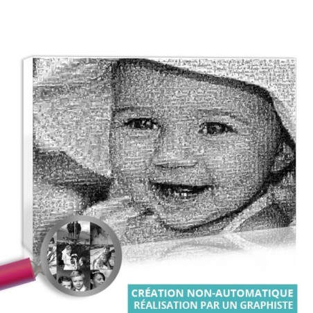 Photomosaic - Personalised Photo mosaic poster with you pictures