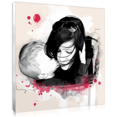 The sketch portrait, a nice Gift for Mother's day