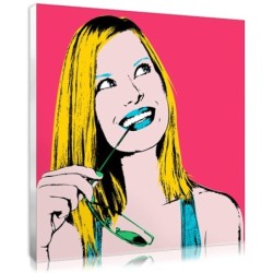 Portrait pop art personnalisé façon Andy Warhol