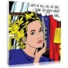 Roy Lichtenstein portrait from your photo