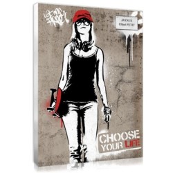 A street art portrait personalised with your photo
