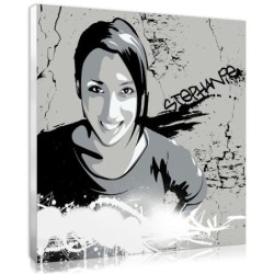 Offrez un tableau graffiti personnalisé pour la chambre de votre ado