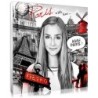 Personalised comic book portrait with Paris decor