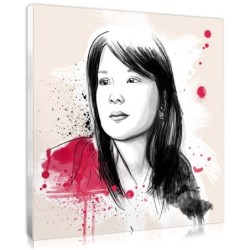 Personalised gift for children : his photo in sketch style
