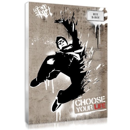Personalized gifts for boys : the street art portrait made from their photo