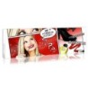 The comic strip portrait in glamour style, a perfect present for women