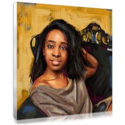 Personalised painting portrait,  a perfect birthday gift for your wife