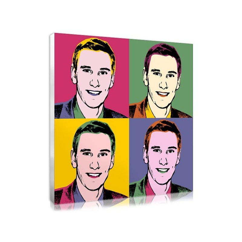 Gift for your husband - Personalised pop art portrait Gift for your husband - Personalised pop art portrait
