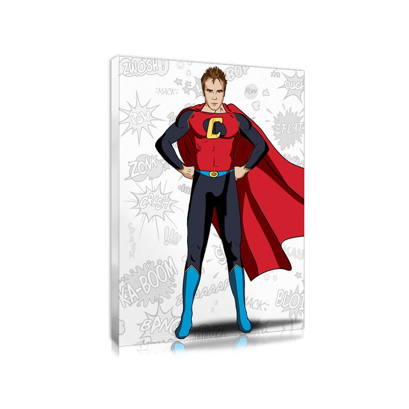 Personalised Superman portrait - Original gift from your photo