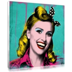 Present for Mother's day- retro pop art portrait
