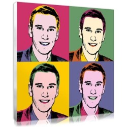 Cadeau personnalisé pour papa : son portrait en pop art