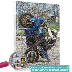 Tableau mosaique - cadeau fete des pères