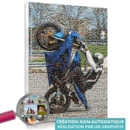 Tableau mosaique - cadeau fete des pères