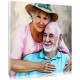 Couple painting ideas : the "Expression" portrait made from your couple photo