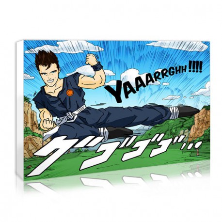 Manga personnalisé Dragon Ball avec votre photo