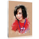 Watercolor painting portrait with your picture