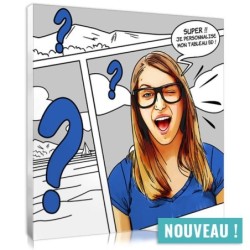 Tableau BD à personnaliser - Carré