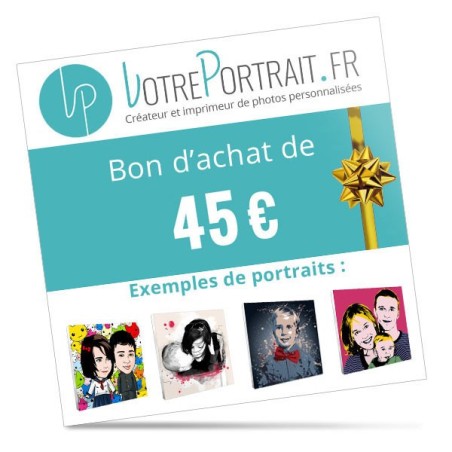 Bon cadeau 45 €