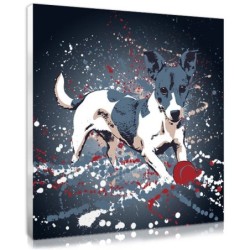 Portrait de votre chien style splash : un cadeau original