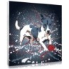 Splash style portrait of your dog : an original gift