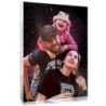 Votre portrait de famille en peinture réaliste d'après votre photo