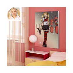 A stylish schoolgirl portrait to offer to your lovely girl !