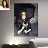 Gothic lolita portrait made from your photo - Surprising wall decor