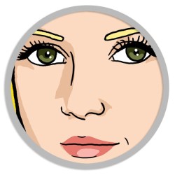 Manga portrait for romantic girls made by Votreportrait.fr