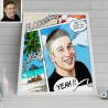 Tableau BD personnalisé pour une décoration mer pleine de fraîcheur