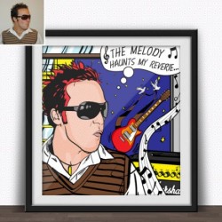 Un tableau toile pop art à personnaliser avec votre photo préférée !