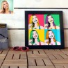 Portrait pop art personnalisé, cadeau original signé Votreportrait.fr
