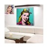 Your custom pop art Marilyn portrait - Vintage pop art from your photo