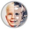 Colored splash photos - Portraits from photos by designers