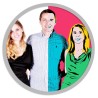 Family pop art photos - Personalised portraits by Votreportrait.fr
