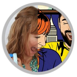 Toile et cadre Pop Art personnalisé à découvrir sur Votre Portrait.fr