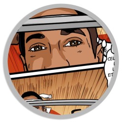 Boys Christmas presents - Personalised manga portrait