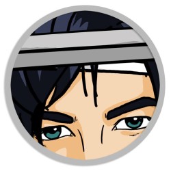 A manga canvas portrait for a perfect Valentine's day !