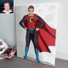 Tableau superman personnalisé - Cadeau original à partir de photo