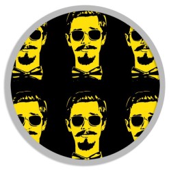 Un pop art moderne personnalisé pour une décoration murale  tendance