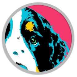 Colorez votre intérieur avec un tableau pop art d'animaux