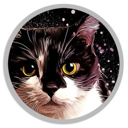 Let yourself be seduced by a painted animal portrait