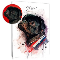 Le portrait de votre animal de compagnie version peinture
