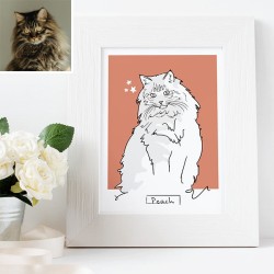 Photo d'animal personnalisé, un cadeau souvenir émouvant