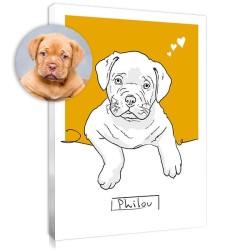 Photo d'animal personnalisé, un cadeau souvenir émouvant