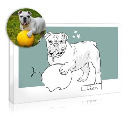 Photo d'animal personnalisé, un cadeau souvenir émouvant