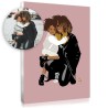 Your family in a modern and colorful illustration – Original gift