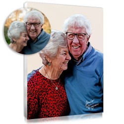 Votre portrait de famille en peinture – Un cadeau unique