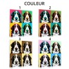 Gift idea for dog lovers : a personalised pet portrait in pop art !