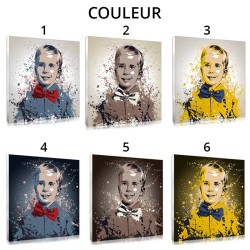 Cadeau amoureux - Portrait splash duo - Votreportrait.fr