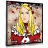 Tableau manga personnalisé romantique
